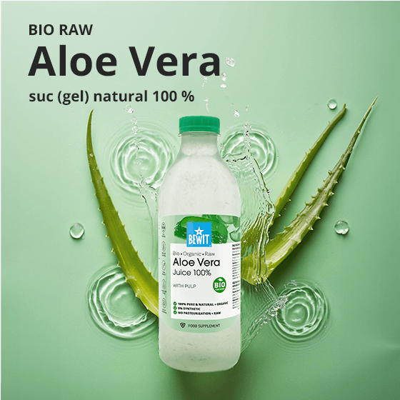 BEWIT Suc de Aloe Vera (gel), BIO RAW | BEWIT.love