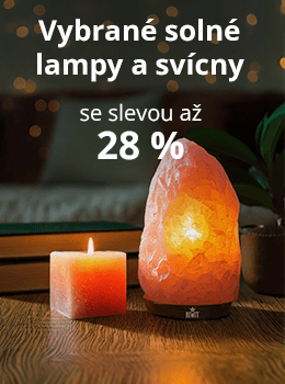 Solné lampy a svícny se slevou až 28 % | BEWIT.love