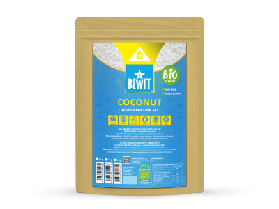 Cocco biologico magro grattugiato