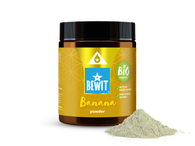 BEWIT Banane BIO, poudre