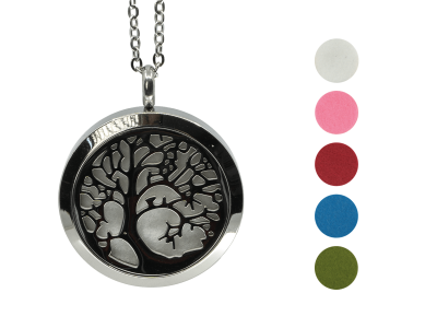 BEWIT Pendentif aromatique Arbre de vie vert