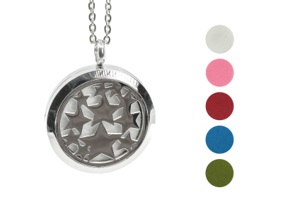 BEWIT Aroma Necklace Stars in Circle