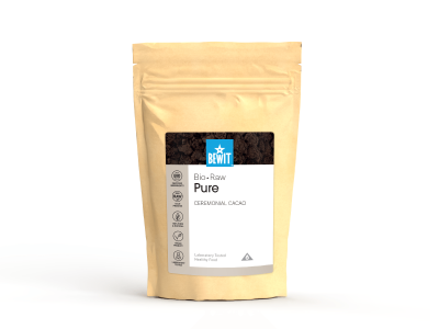 BEWIT Ceremonial Cocoa Pure Organic RAW