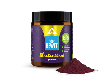 BEWIT Blackcurrant freeze-dried powder, ORGANIC RAW