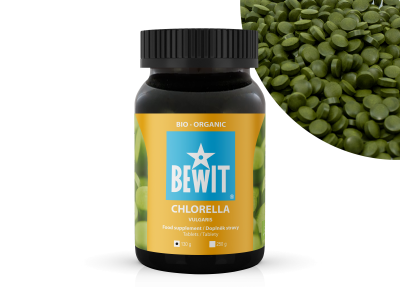 BEWIT Chlorella vulgaris BIO, tabletki