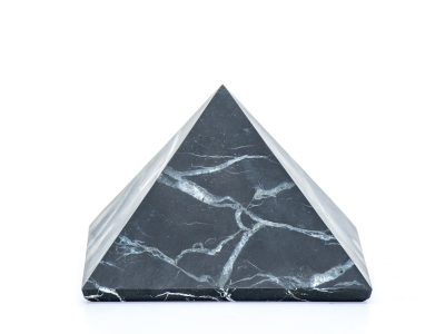 BEWIT Pyramide de shungite avec cristal, non poli