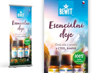 BEWIT Roll Up (CZ) - Esenciální oleje